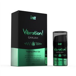 Ganjah Exciting and Vibration Gel Warm Effect 15 ml - 5600304015332