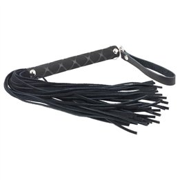 Leather Flogger Black 35 cm - R7956