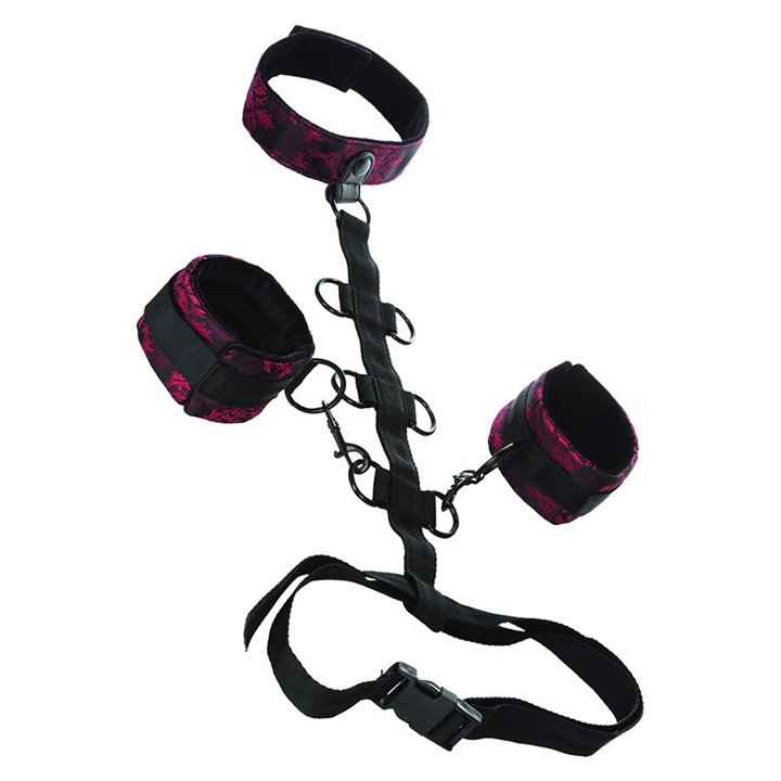 CALEXOTICS - SCANDAL COMPORAL SUPPORT WITH NECK - D-243663 - Teknashop Ltd