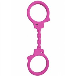 DIABLO PICANTE - SILICONE HANDCUFFS FUCHSIA - D-245443