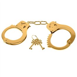 FETISH FANTASY GOLD - METAL CUFFS - PD3987-27 - Teknashop Ltd
