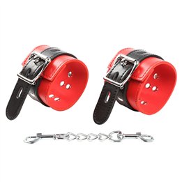 OHMAMA FETISH - LOCKING/BUCKLING WRIST RESTRAINTS - D-230103 - Teknashop Ltd