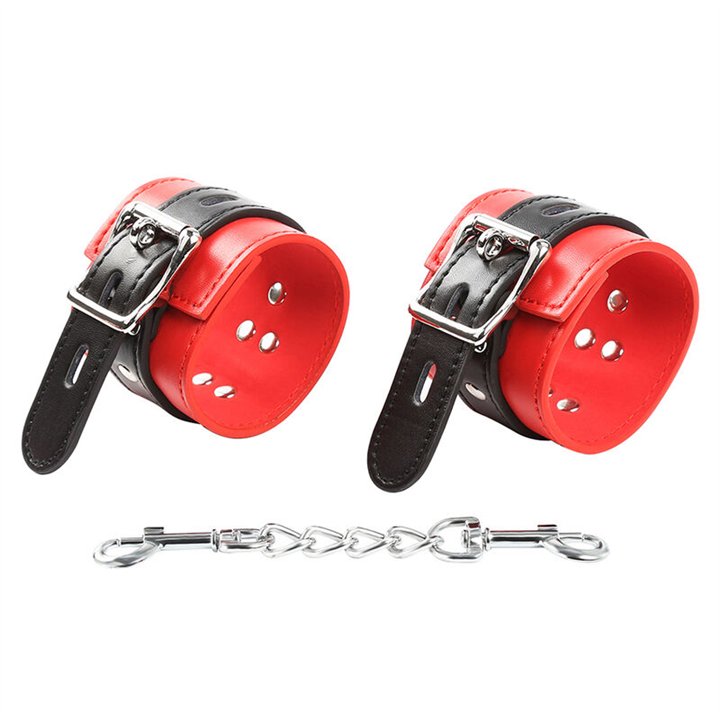 OHMAMA FETISH - LOCKING/BUCKLING WRIST RESTRAINTS - D-230103 - Teknashop Ltd