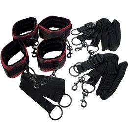 CALEXOTICS - SCANDAL BED TIES SET - D-243659 - Teknashop Ltd