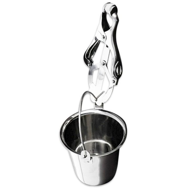 METAL HARD - NIPPLE CLAMP WITH TANK - D-219430 - Teknashop Ltd