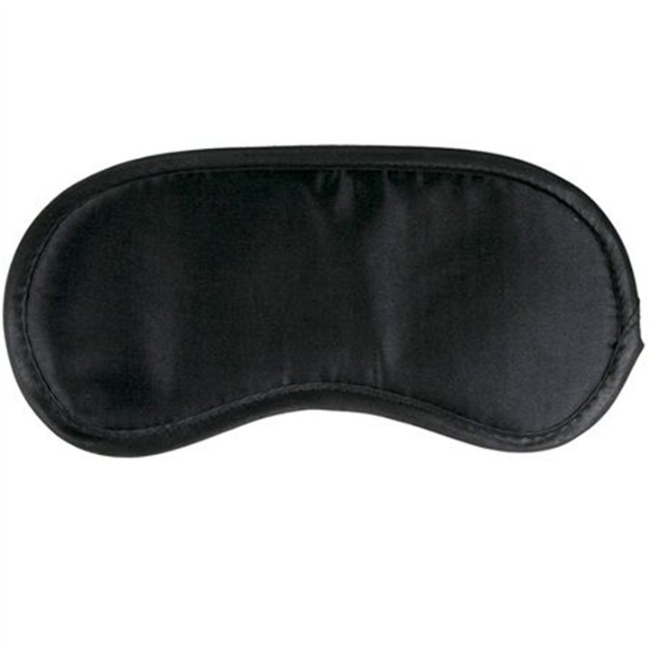 SECRETPLAY - BLACK PADDED BLINDFOLD - D-216338 - Teknashop Ltd