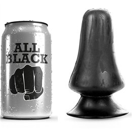 ALL BLACK - ANAL PLUG 12 CM - D-216225 - Teknashop Ltd