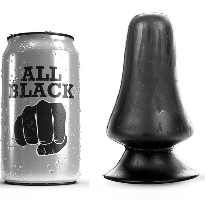 ALL BLACK - ANAL PLUG 12 CM - D-216225 - Teknashop Ltd