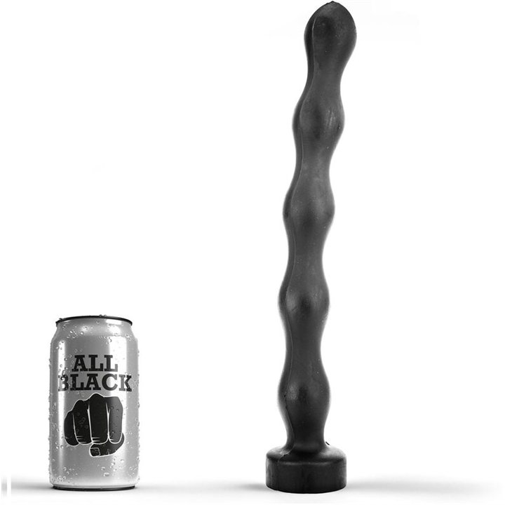 ALL BLACK - ANAL PLUG BALL 32 CM - D-216237 - Teknashop Ltd