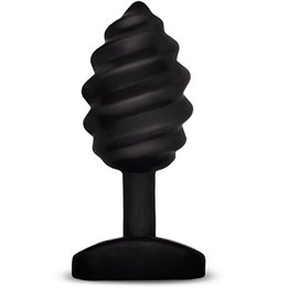 G-VIBE - GPLUG TWIST WITH VIBRATION BLACK - D-219501 - Teknashop Ltd