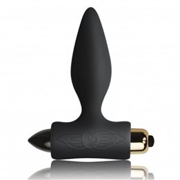ROCKS-OFF - PETITE SENSATIONS ANAL PLUG FOR BEGINNERS - BLACK - D-221801 - Teknashop Ltd
