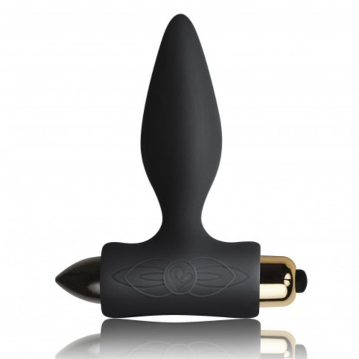 ROCKS-OFF - PETITE SENSATIONS ANAL PLUG FOR BEGINNERS - BLACK - D-221801 - Teknashop Ltd