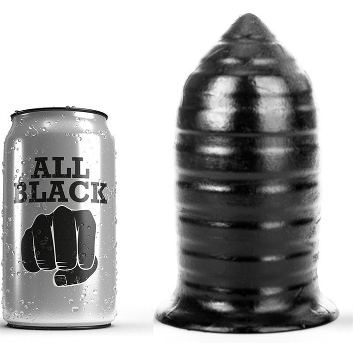 ALL BLACK - ANAL PLUG 16 CM - D-222815 - Teknashop Ltd