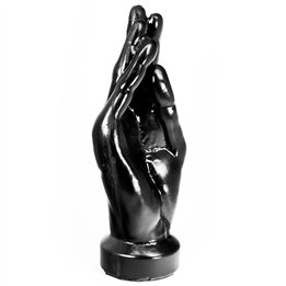 HUNG SYSTEM - HELLO ANAL PLUG BLACK COLOR 23.7 CM - D-223108 - Teknashop Ltd