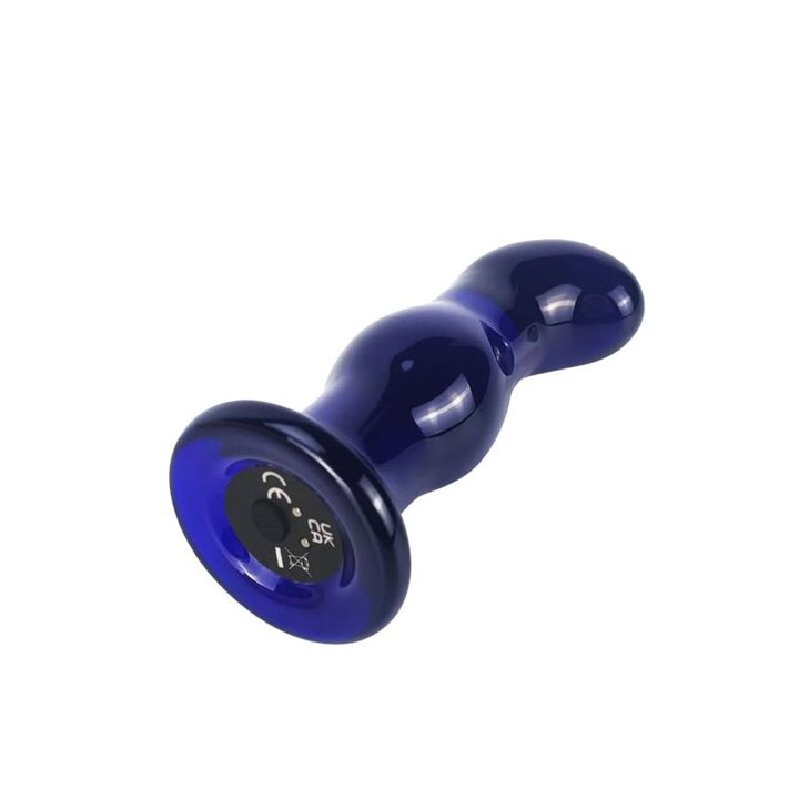 TOYJOY - THE GLEAMING VIBRATING GLAS BUTTPLUG - D-233107 - Teknashop Ltd