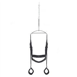 FETISH FANTASY SERIES - BLACK FANTASY SWING SEX SWING - D-246323 - Teknashop Ltd