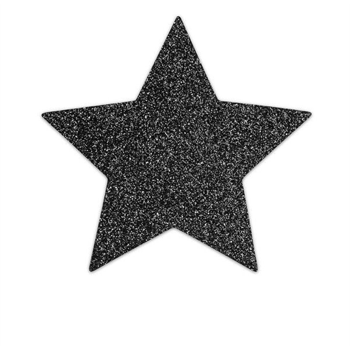 BIJOUX INDISCRETS - FLASH BLACK STAR NIPPLE CAPS - D-197947 - Teknashop Ltd