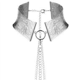BIJOUX INDISCRETS - DÃSIR MÃTALLIQUE SILVER METALLIC NECKLACE - D-210776 - Teknashop Ltd