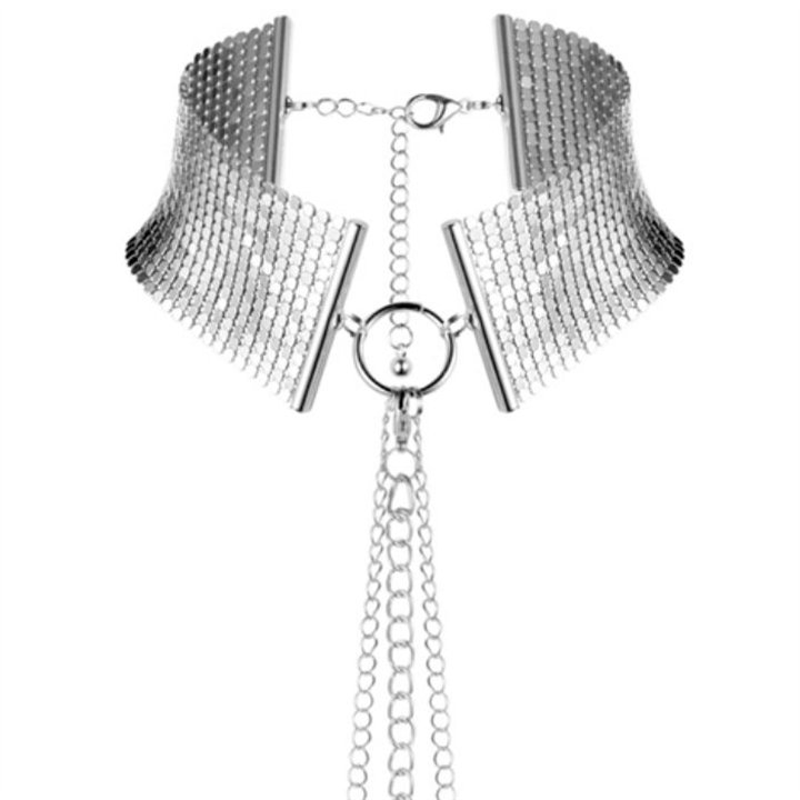 BIJOUX INDISCRETS - DÃSIR MÃTALLIQUE SILVER METALLIC NECKLACE - D-210776 - Teknashop Ltd
