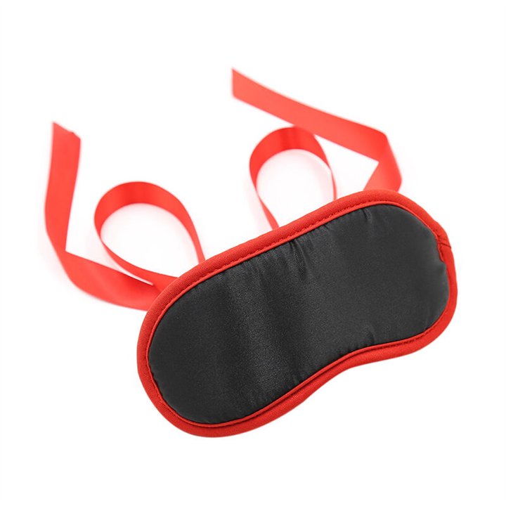 OHMAMA - BLACK FETISH RED EDGES - D-230088 - Teknashop Ltd