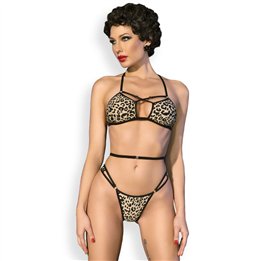 CHILIROSE - CR 4497 BIKINI LEOPARD S/M - D-239039 - Teknashop Ltd