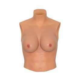 HIDDEN DESIRE - ALTER EGO WEARABLE BREAST SHIRT E-CUP FLESH - D-241488 - Teknashop Ltd