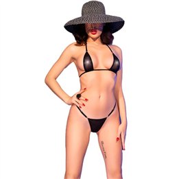 CHILIROSE - CR 4840 MICRO BIKINI BLACK S/M - D-242587 - Teknashop Ltd