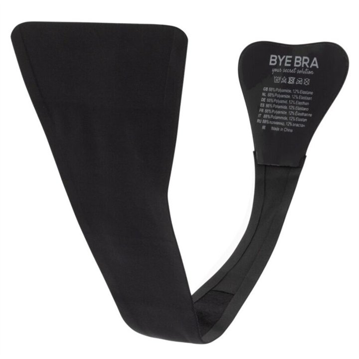 BYE-BRA - ADHESIVE THONG BLACK ONE SIZE - D-245508 - Teknashop Ltd
