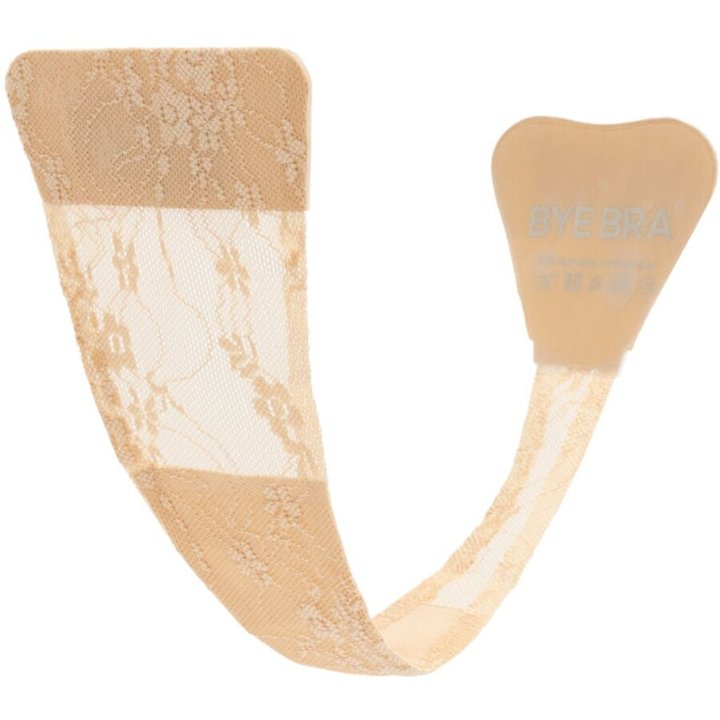 BYE-BRA - ADHESIVE THONG LACE BEIGE ONE SIZE - D-245509 - Teknashop Ltd