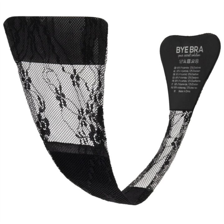 BYE-BRA - ADHESIVE THONG LACE BLACK ONE SIZE - D-245510 - Teknashop Ltd