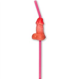 DIABLO PICANTE - BAG OF 5 NATURAL BIG PENIS STRAWS - D-236711 - Teknashop Ltd