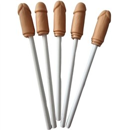 DIABLO PICANTE - 5 PENCILS WITH NATURAL PENIS TIP - D-241807 - Teknashop Ltd