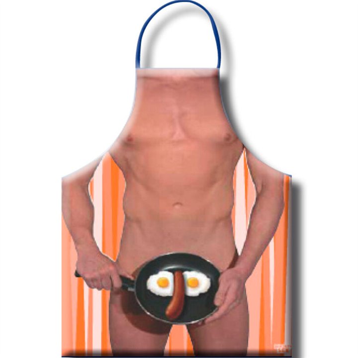 DIABLO PICANTE - MENS FRIED EGGS APRON - D-236764 - Teknashop Ltd
