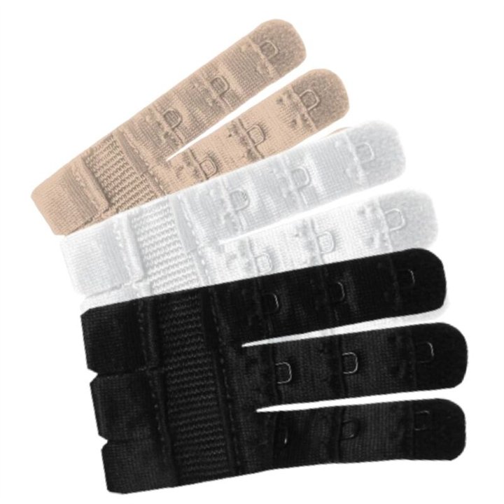 BYE-BRA - FLEXIBLE CONTOUR EXTENDERS 3 HOOKS 3 UNITS - D-215787 - Teknashop Ltd