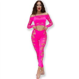 CHILIROSE - CR 4632 TOP & PANT FUCHSIA S/L - D-239060 - Teknashop Ltd