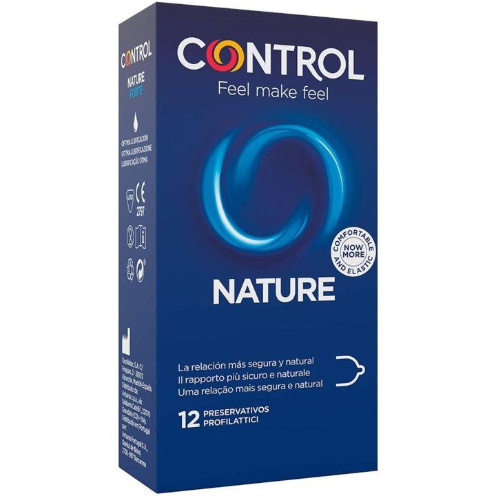 CONTROL - ADAPTA NATURE CONDOMS 12 UNITS - D-194269 - Teknashop Ltd
