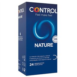 CONTROL - ADAPTA NATURE CONDOMS 24 UNITS - D-194272 - Teknashop Ltd