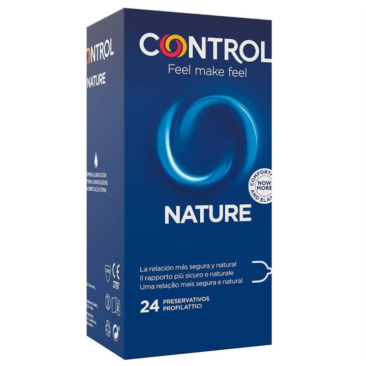 CONTROL - ADAPTA NATURE CONDOMS 24 UNITS - D-194272 - Teknashop Ltd
