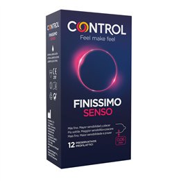 CONTROL - ADAPTA SENSO CONDOMS 12 UNITS - D-194277 - Teknashop Ltd