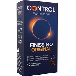 CONTROL - FINISSIMO CONDOMS 12 UNITS - D-194279 - Teknashop Ltd