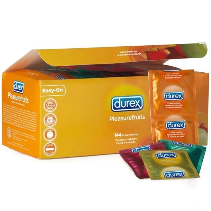 DUREX - PLEASURE FRUITS 144 UNITS - D-194979 - Teknashop Ltd