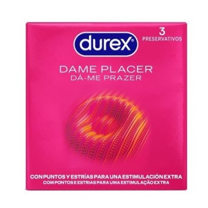 DUREX - DAME PLACER 3 UNITS - D-195462 - Teknashop Ltd