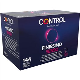 CONTROL - FINISSIMO SENSO CONDOMS 144 UNITS - D-197932 - Teknashop Ltd