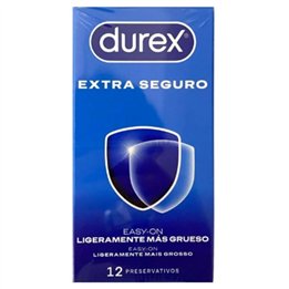 DUREX - EXTRA SEGURO 12 UNITS - D-202781 - Teknashop Ltd