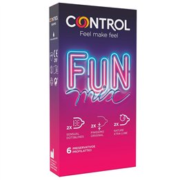 CONTROL - FEEL FUN MIX 6 UDS - D-203161 - Teknashop Ltd