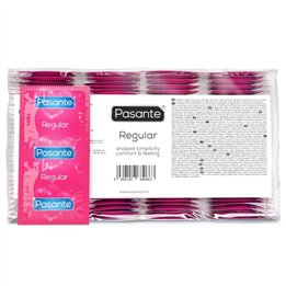 PASANTE - CONDOM REGULAR RANGE 144 UNITS - D-225478 - Teknashop Ltd