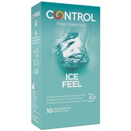 CONTROL - ICE FEEL COOL EFFECT 10 UNITS - D-227009 - Teknashop Ltd