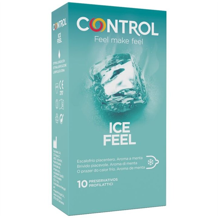 CONTROL - ICE FEEL COOL EFFECT 10 UNITS - D-227009 - Teknashop Ltd