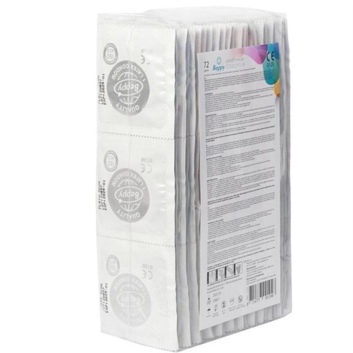 BEPPY - NATURAL CONDOMS 72 UNITS - D-228903 - Teknashop Ltd