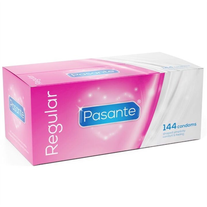 PASANTE - REGULAR CONDOMS 144 UNITS - D-235829 - Teknashop Ltd
